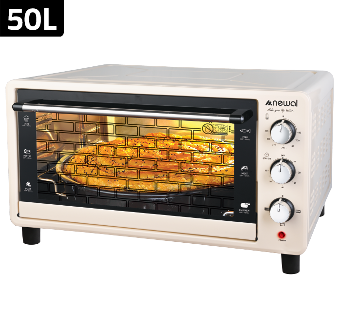 فرن نوال50 لتر الوان موديل1550