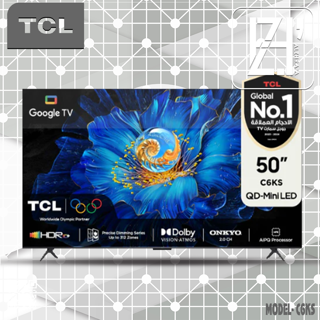 شاشة تي سي ال50 موديلC6KS