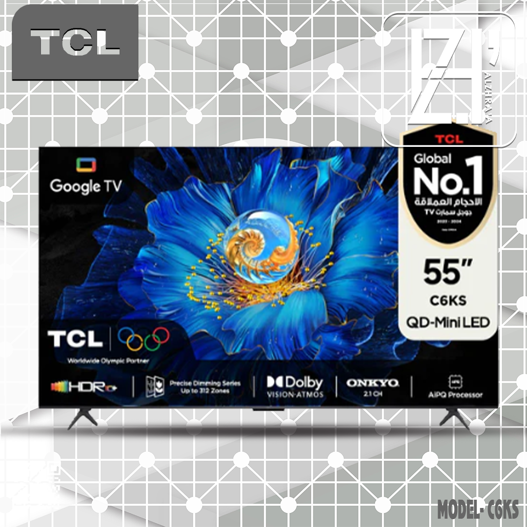 شاشة تي سي ال 55موديلC6KS