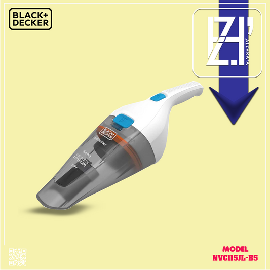 مكنسة بلاك انديكر يدوي موديلNVC115JL-B5