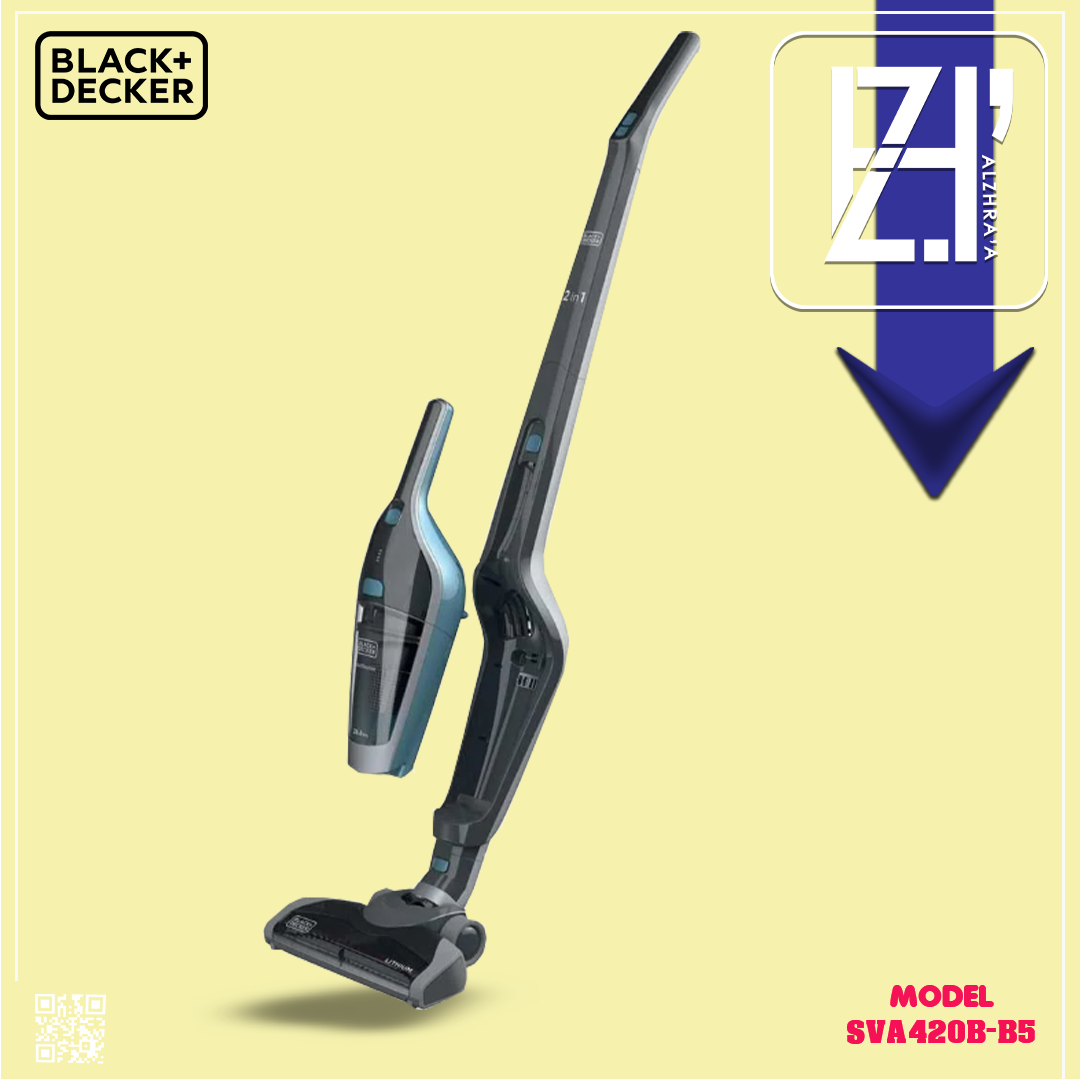 مكنسة بلاك انديكر  شحن عامودي موديلSVA420B-B5