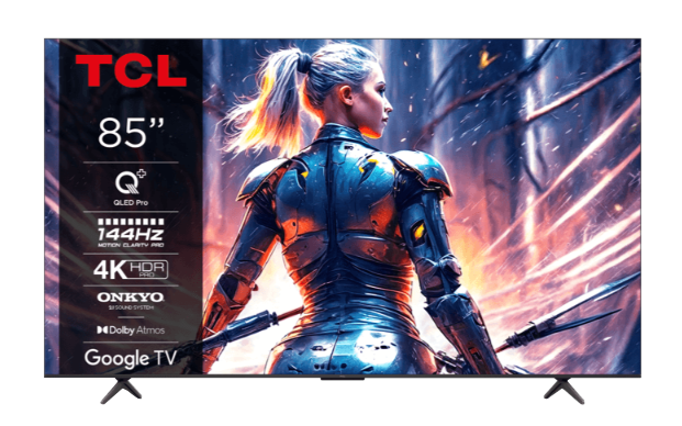 شاشة تي سي ال85 سمارت فوركي موديلT8B