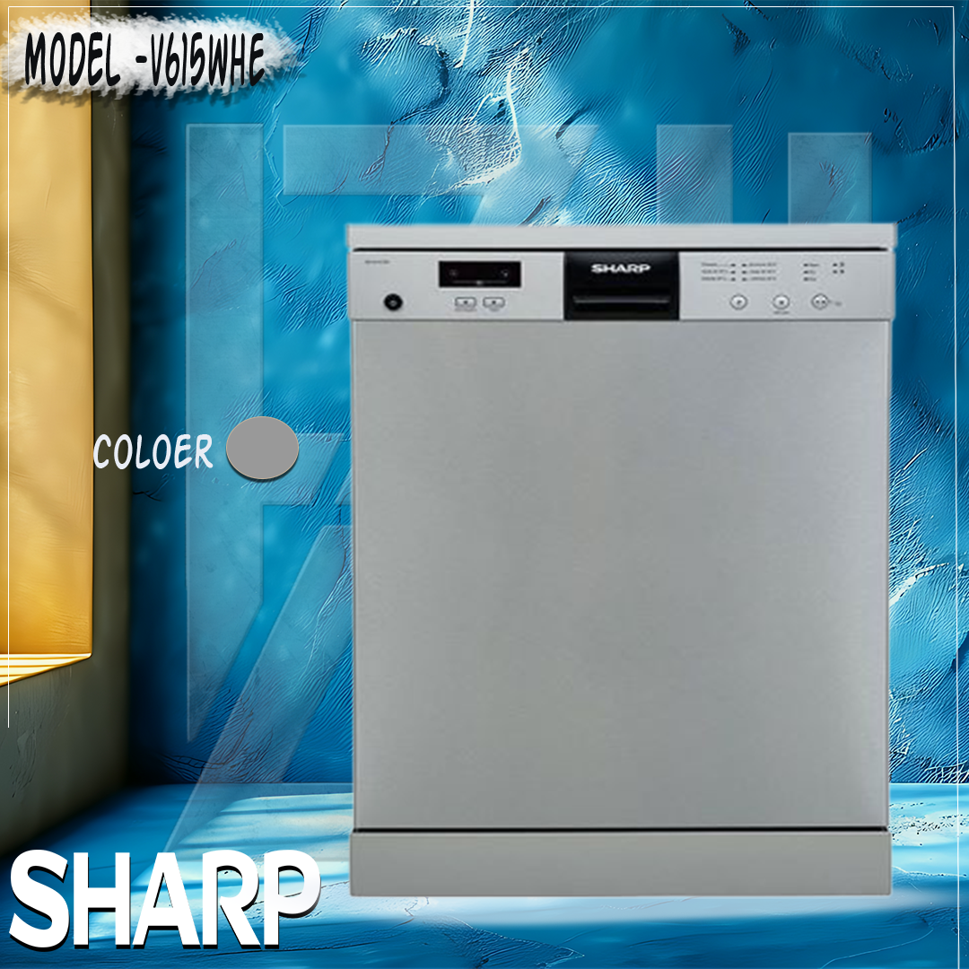 غسالة صحون شارب الوان موديلV615