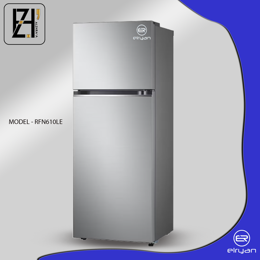 ثلاجة الريان 18قدم لون سلفر بخاخ موديلRFN610LE