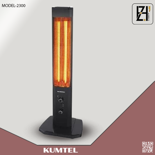 هيتر كومتل عامودي دبل شمعة موديل2300