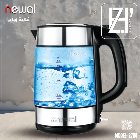 غلاية ماء نوال زجاج موديل2784