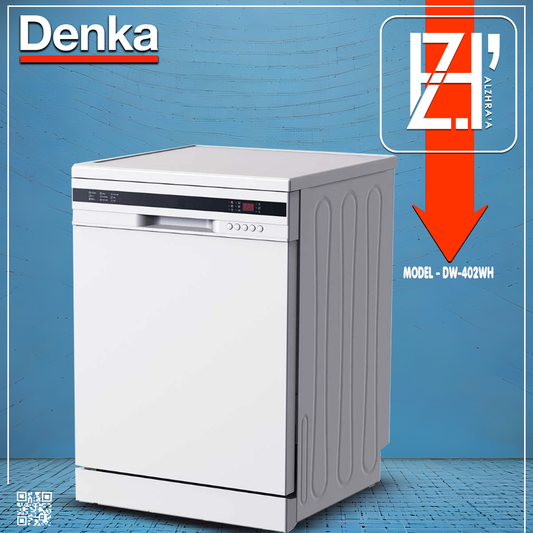 غسالة صحون دنكا لون ابيض موديلDW-402WH