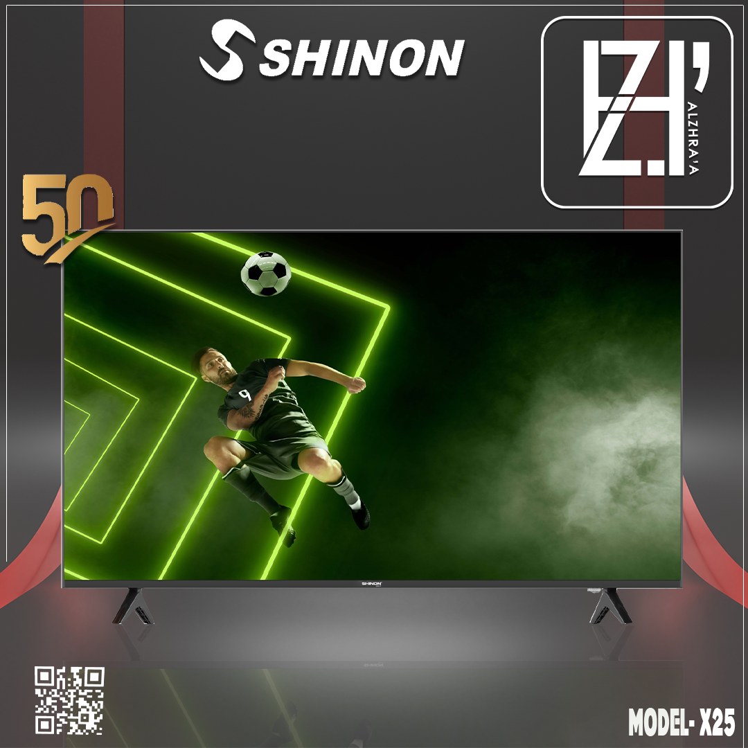 شاشة شينون50 سمارت فوركي موديلX25