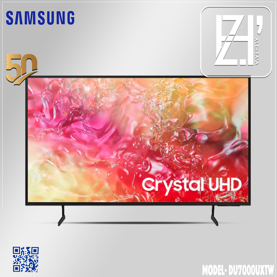 شاشة سامسونج50 سمارت فوركي موديلUA50DU7000