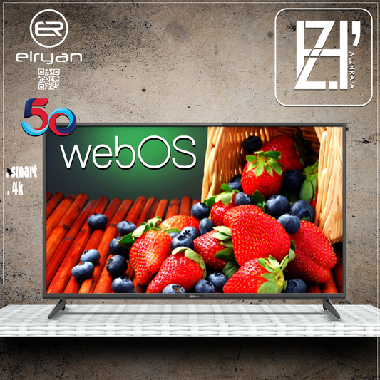 شاشة الريان قياس 50سمارت فوركي موديلWEBOS