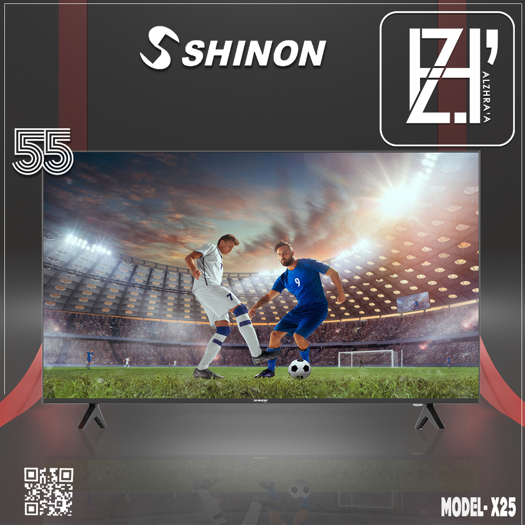 شاشة شينون 55 سمارت فوركي موديلX25