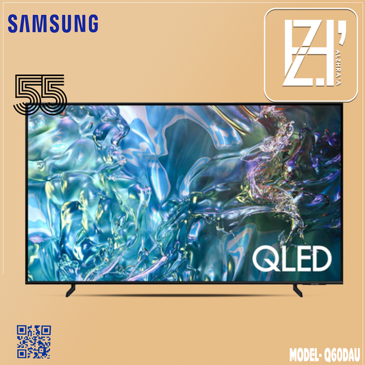 شاشة سامسونج55 سمارت فوركي موديلQA55Q60DAU -QLED