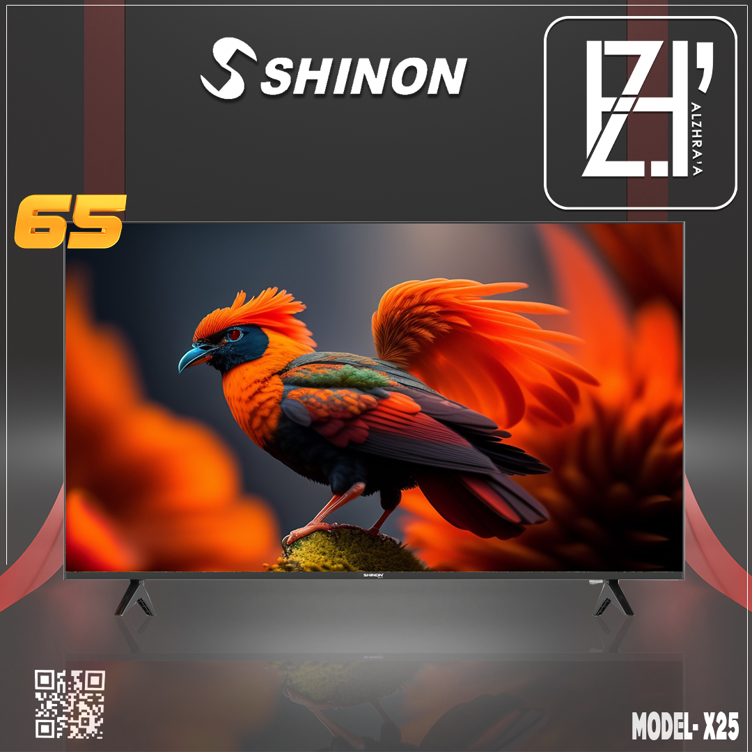 شاشة شينون 65سمارت فوركي موديلX25