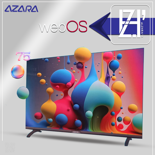 شاشة ازارة 75 سمارت فوركي ويبوس موديلAZ-75W01ULM
