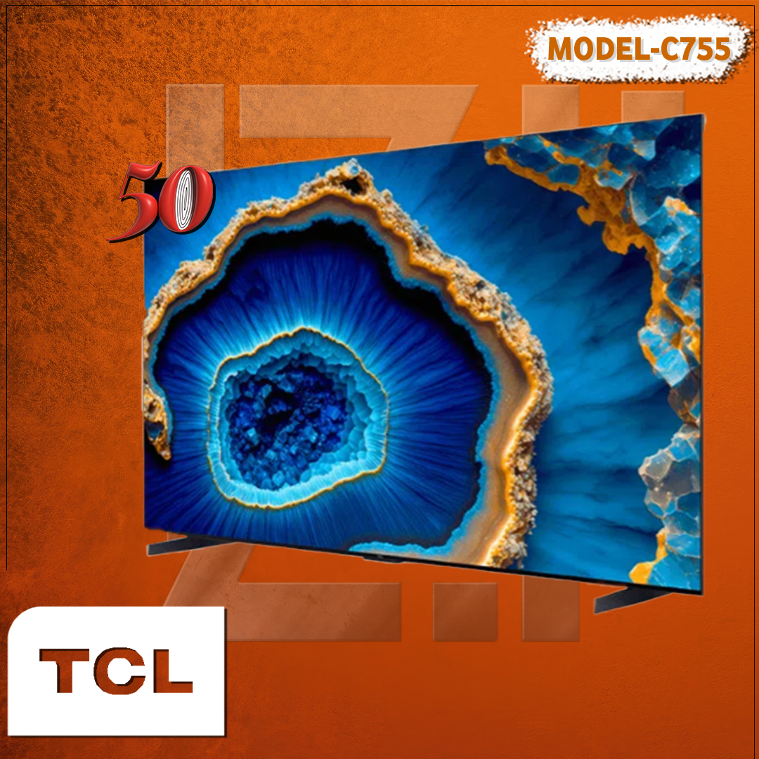 شاشة تي سي ال كل الاحجام موديلC755