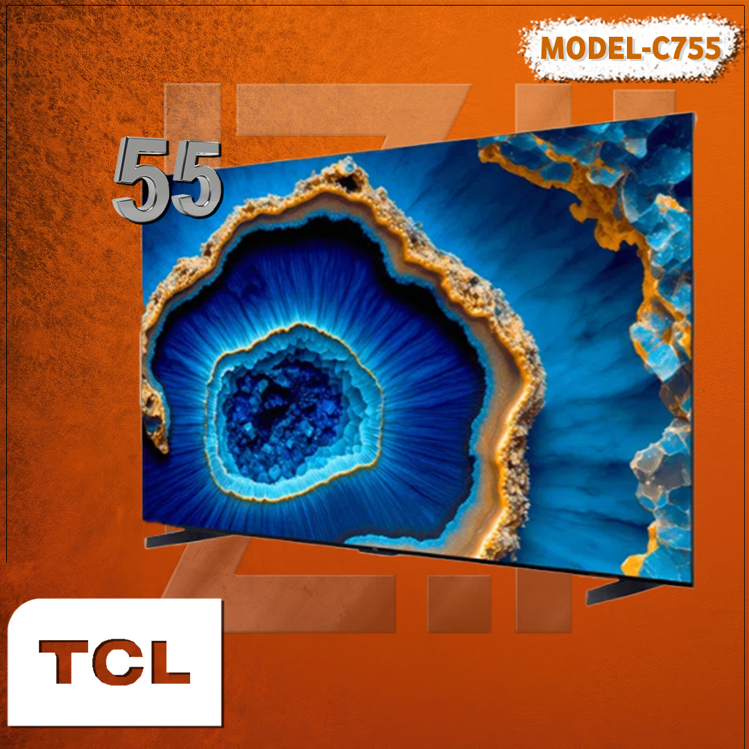 شاشة تي سي ال كل الاحجام موديلC755