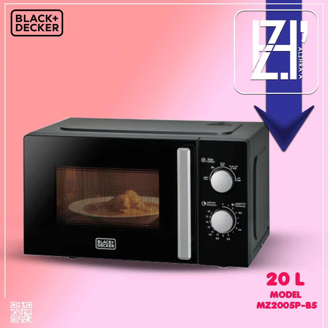 مايكرويف بلاك انديكر 20لتر موديلMZ2005P-B5