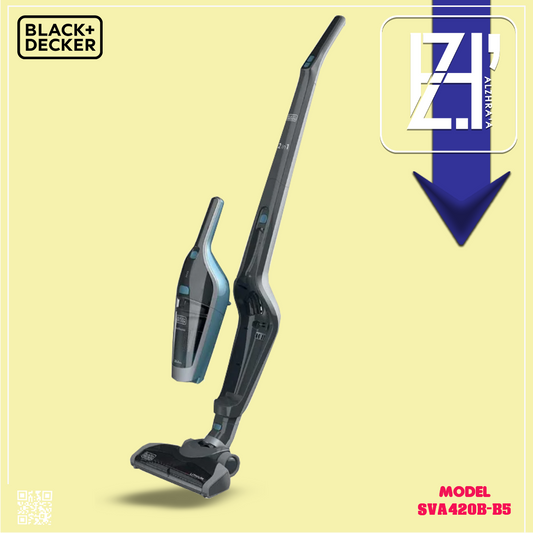 مكنسة بلاك انديكر  شحن عامودي موديلSVA420B-B5